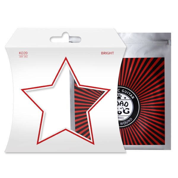 ROAD DOG KE Series Coated Nickel Plated Electric Guitar String (KE09 KE10)