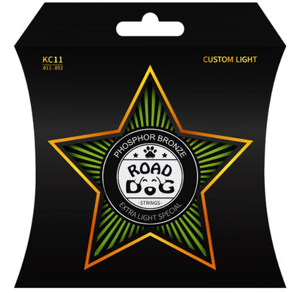 ROAD DOG KC Series Phosphor Bronze Acoustic Guitar String (KC10 KC11 KC12 KC13)