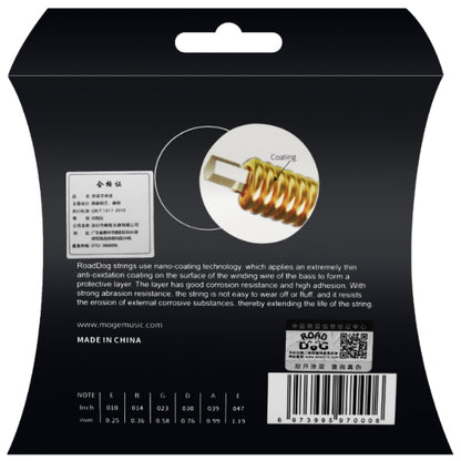 ROAD DOG AC Series Phosphor Bronze Acoustic Guitar Strings (AC10 AC11 AC12)