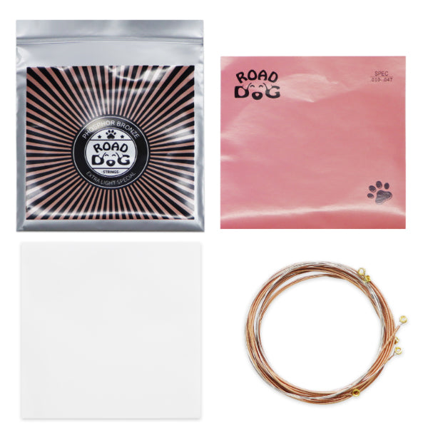 ROAD DOG AC Series Phosphor Bronze Acoustic Guitar Strings (AC10 AC11 AC12)