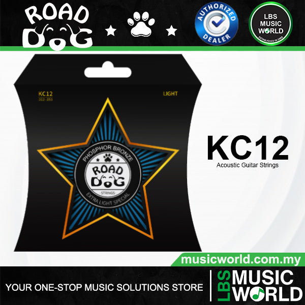 ROAD DOG KC Series Phosphor Bronze Acoustic Guitar String (KC10 KC11 KC12 KC13)