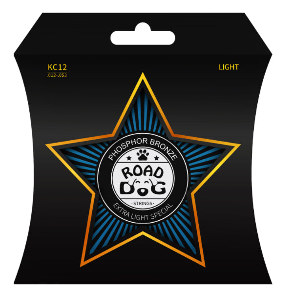 ROAD DOG KC Series Phosphor Bronze Acoustic Guitar String (KC10 KC11 KC12 KC13)