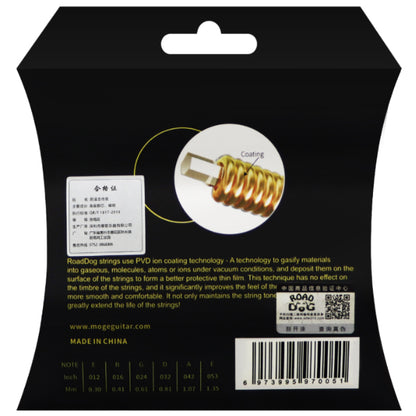 ROAD DOG KC Series Phosphor Bronze Acoustic Guitar String (KC10 KC11 KC12 KC13)