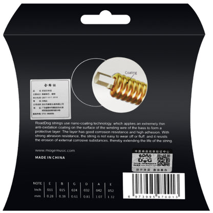 ROAD DOG AC Series Phosphor Bronze Acoustic Guitar Strings (AC10 AC11 AC12)