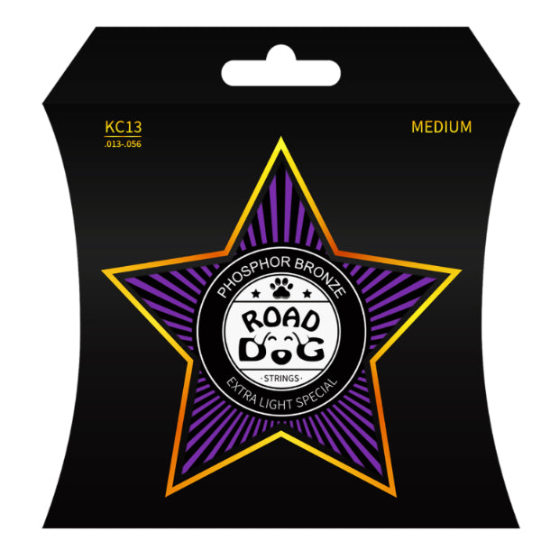 ROAD DOG KC Series Phosphor Bronze Acoustic Guitar String (KC10 KC11 KC12 KC13)