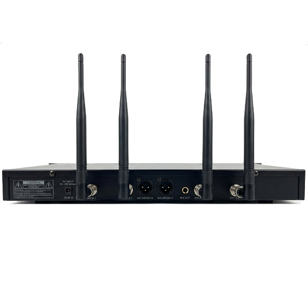 BSL UG-668 Dual Handheld Mic UHF Microphone Wireless System (UG668)