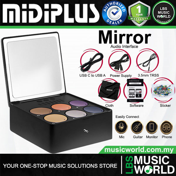 Midiplus Mirror USB Audio Interface with Advanced Audio Routing System