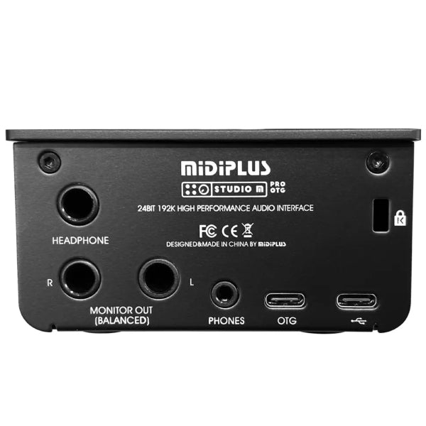 Midiplus Studio Pro OTG Series USB Audio Interface (Studio Valve Studio M Studio S Studio 2 Studio 4)