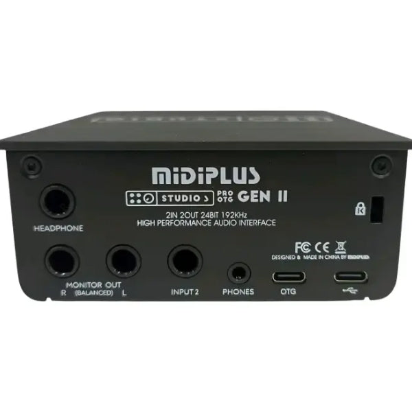 Midiplus Studio Pro OTG Series USB Audio Interface (Studio Valve Studio M Studio S Studio 2 Studio 4)