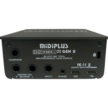 Midiplus Studio Pro OTG Series USB Audio Interface (Studio Valve Studio M Studio S Studio 2 Studio 4)