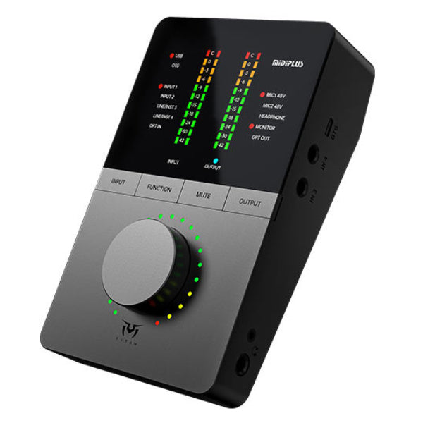 Midiplus TITAN Series Multi Function USB Audio Interface with OTG Port (Q3 Q6)
