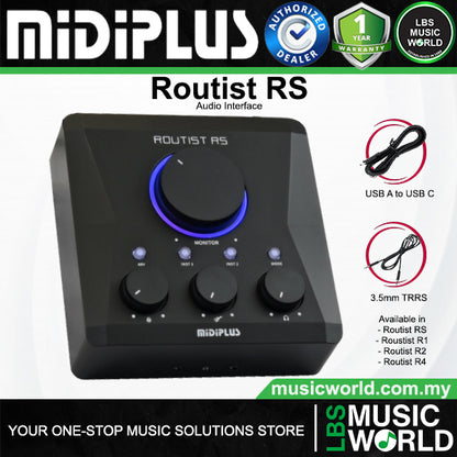 Midiplus Routist Series USB Audio Interface (Routist RS Routist R1 Routist R2 Routist R4)