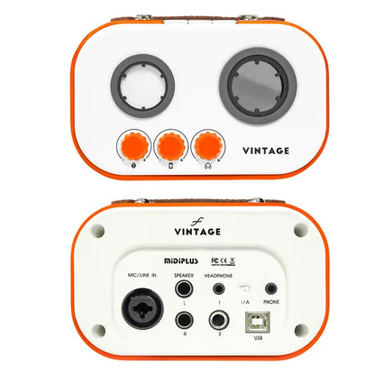 Midiplus VINTAGE Series USB Audio Interface and Routing System