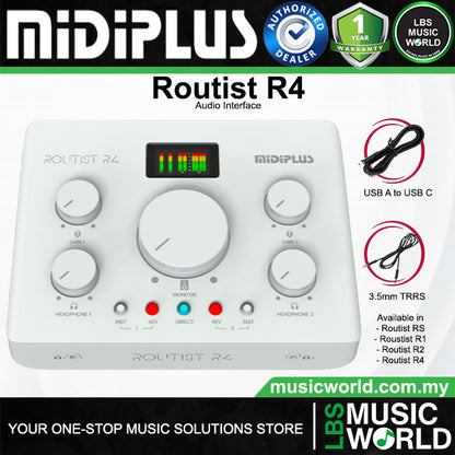 Midiplus Routist Series USB Audio Interface (Routist RS Routist R1 Routist R2 Routist R4)