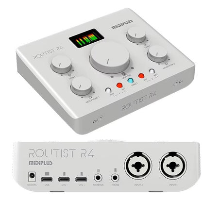 Midiplus Routist Series USB Audio Interface (Routist RS Routist R1 Routist R2 Routist R4)