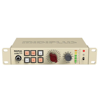 MIDIPLUS AMP·73 Analog Microphone Preamplifier with Switchable Transformers