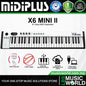 Midiplus Mini II Series Portable Plug and Play USB Midi Keyboard Controller (X3 X4 X6)