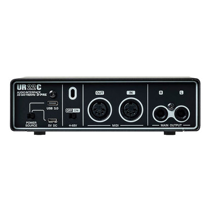 Steinberg UR22C 2X2 USB Type C Audio Interface with Cubase and Mic Cable (UR22)