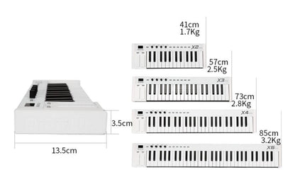 Midiplus X Mini Series Portable Plug and Play USB Midi Keyboard Controller (X2 X3 X4 X6)