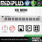 Midiplus X Mini Series Portable Plug and Play USB Midi Keyboard Controller (X2 X3 X4 X6)