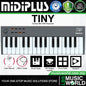 Midiplus TINY Series 32 Keys USB Midi Keyboard Controller with Velocity Sensitive (TINY TINY+)