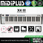 Midiplus XIII Series USB Midi Keyboard Controller with Built-In Smart Scale (X4III X6III X8III)