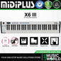 Midiplus XIII Series USB Midi Keyboard Controller with Built-In Smart Scale (X4III X6III X8III)