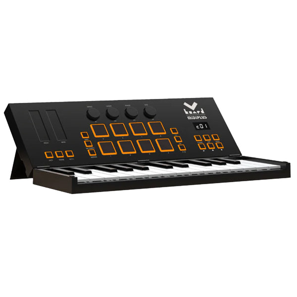 Midiplus Vboard Series Folding USB Midi Keyboard Controller with Built-In Smart Scales (Vboard 25 Vboard 49)