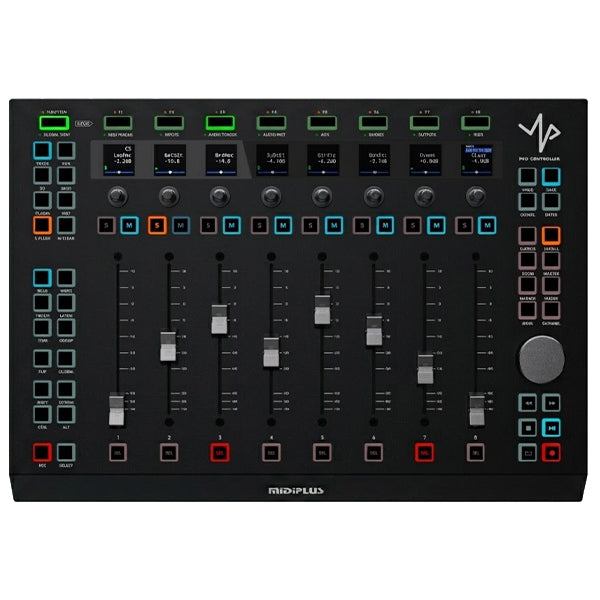 Midiplus UP Series 8 Channel Daw Controller with Touch Sensitive Motorized Faders (UP UP+)
