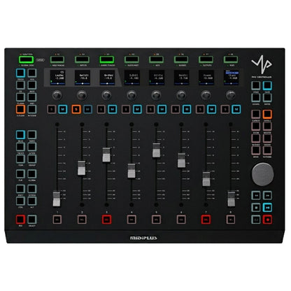 Midiplus UP Series 8 Channel Daw Controller with Touch Sensitive Motorized Faders (UP UP+)
