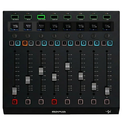 Midiplus UP Series 8 Channel Daw Controller with Touch Sensitive Motorized Faders (UP UP+)