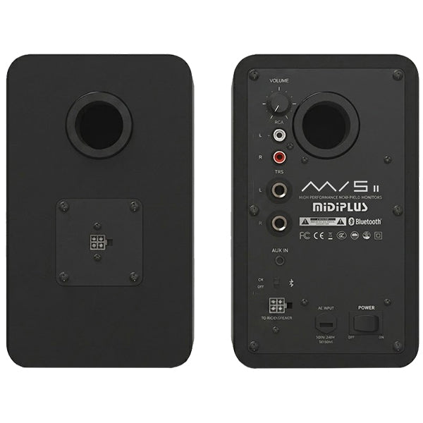 Midiplus MI II Series Active Studio Monitor Speaker with Bluetooth - Pair (MI3 MI5)