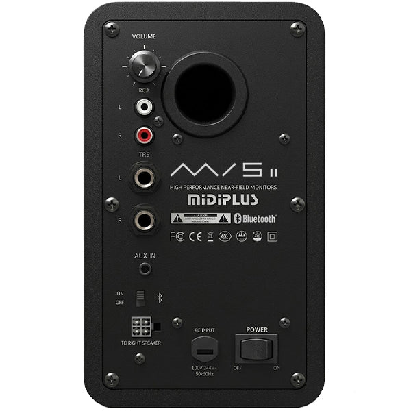 Midiplus MI II Series Active Studio Monitor Speaker with Bluetooth - Pair (MI3 MI5)
