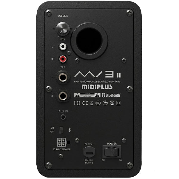 Midiplus MI II Series Active Studio Monitor Speaker with Bluetooth - Pair (MI3 MI5)