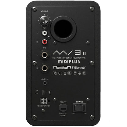 Midiplus MI II Series Active Studio Monitor Speaker with Bluetooth - Pair (MI3 MI5)