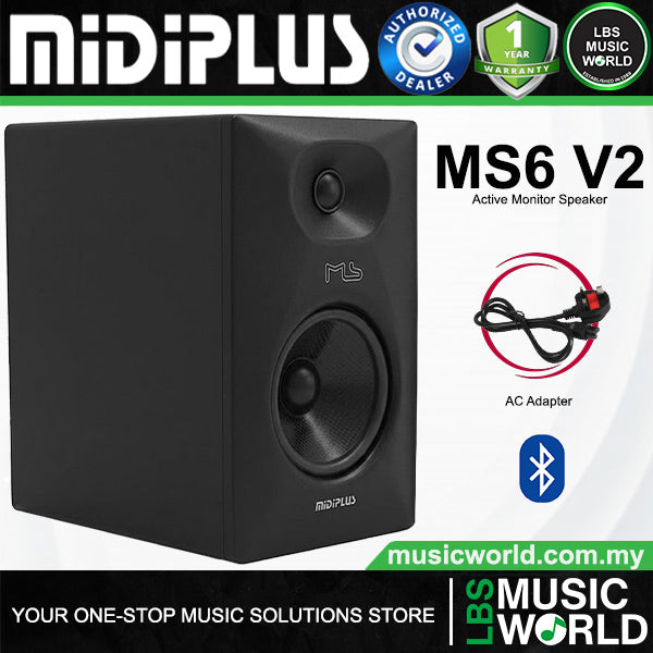 Midiplus MS Series V2 Active Studio Monitor Speaker with Bluetooth