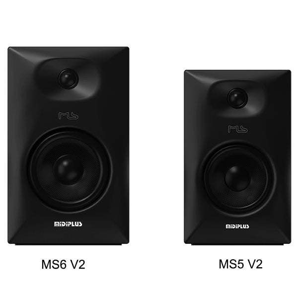 Midiplus MS Series V2 Active Studio Monitor Speaker with Bluetooth (MS5 MS6)