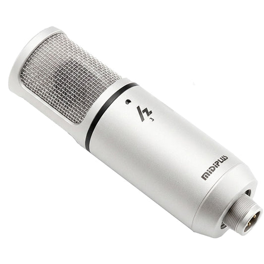 Midiplus Hz Series Cardioid Condenser Microphone with Case and Pop Filter (Hz3 Hz6 Hz9)