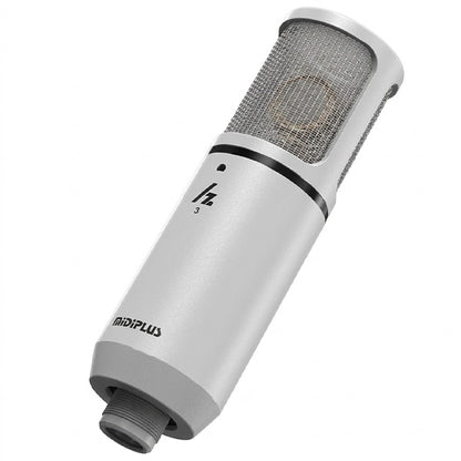 Midiplus Hz Series Cardioid Condenser Microphone with Case and Pop Filter (Hz3 Hz6 Hz9)