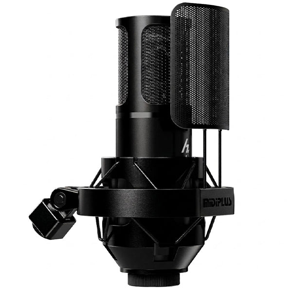 Midiplus Hz Series Cardioid Condenser Microphone with Case and Pop Filter (Hz3 Hz6 Hz9)