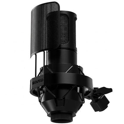 Midiplus Hz Series Cardioid Condenser Microphone with Case and Pop Filter (Hz3 Hz6 Hz9)