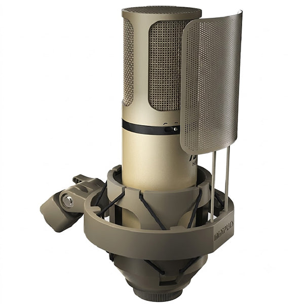 Midiplus Hz Series Cardioid Condenser Microphone with Case and Pop Filter (Hz3 Hz6 Hz9)