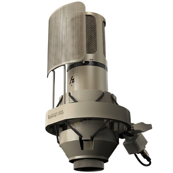 Midiplus Hz Series Cardioid Condenser Microphone with Case and Pop Filter (Hz3 Hz6 Hz9)