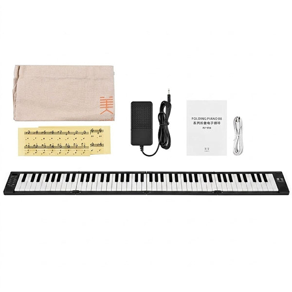 Midiplus Folding Piano 88 Air Rechargeable Portable Keyboard with Bluetooth MIDI