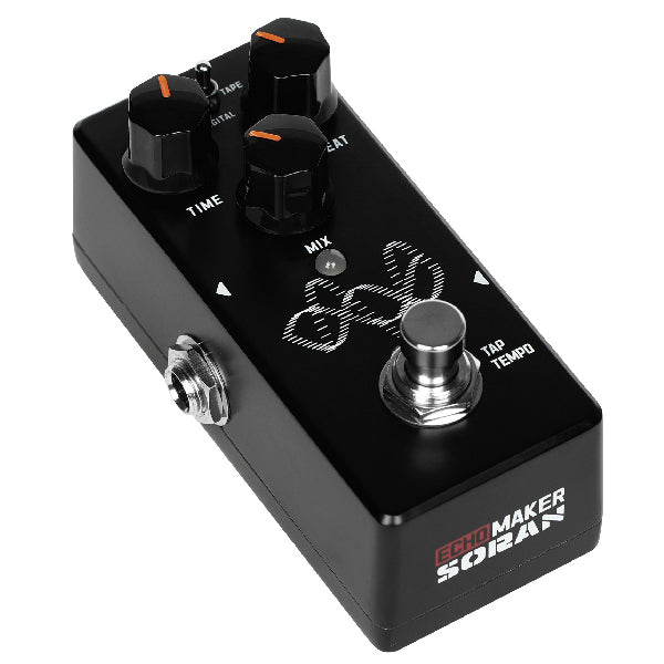 SORAN Echo Maker Delay Mini Guitar Effect Pedal Foot Processor With Tap Tempo (JDD-01)