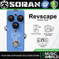 SORAN Revscape Reverb Mini Pedal 3 In 1 with Freeze Function (JRV-01)