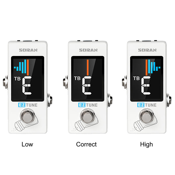 SORAN EZ-TUNE Chromatic Mini Pedal for String Instruments (JTU-01A)