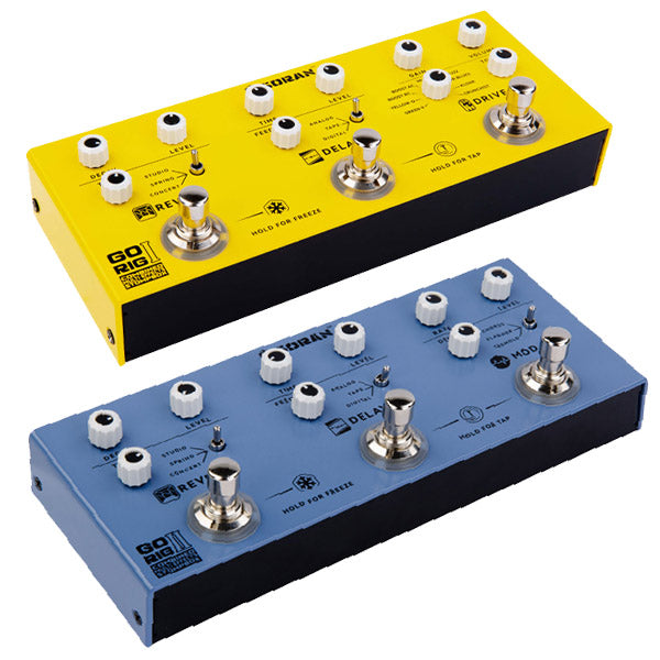 SORAN Go Rig Compact Portable All In One Rechargeable Multi Effects Stompbox (JCMS-G3A JCMS-G3B)
