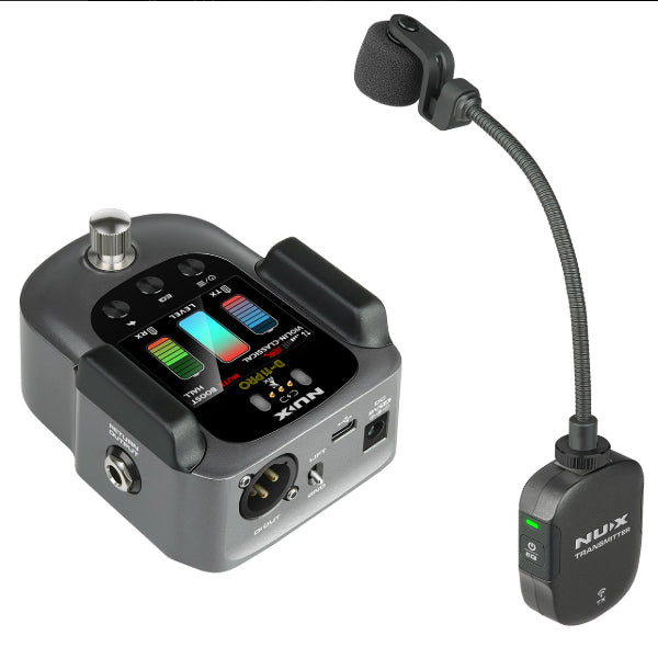 Nux B-11 PRO Wireless System for Violin and Viola with Built In Effects (B11 Pro)
