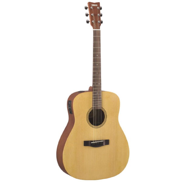 Yamaha FX400 Dreadnought Body Spruce Top Acoustic Electric Guitar with Gig Bag